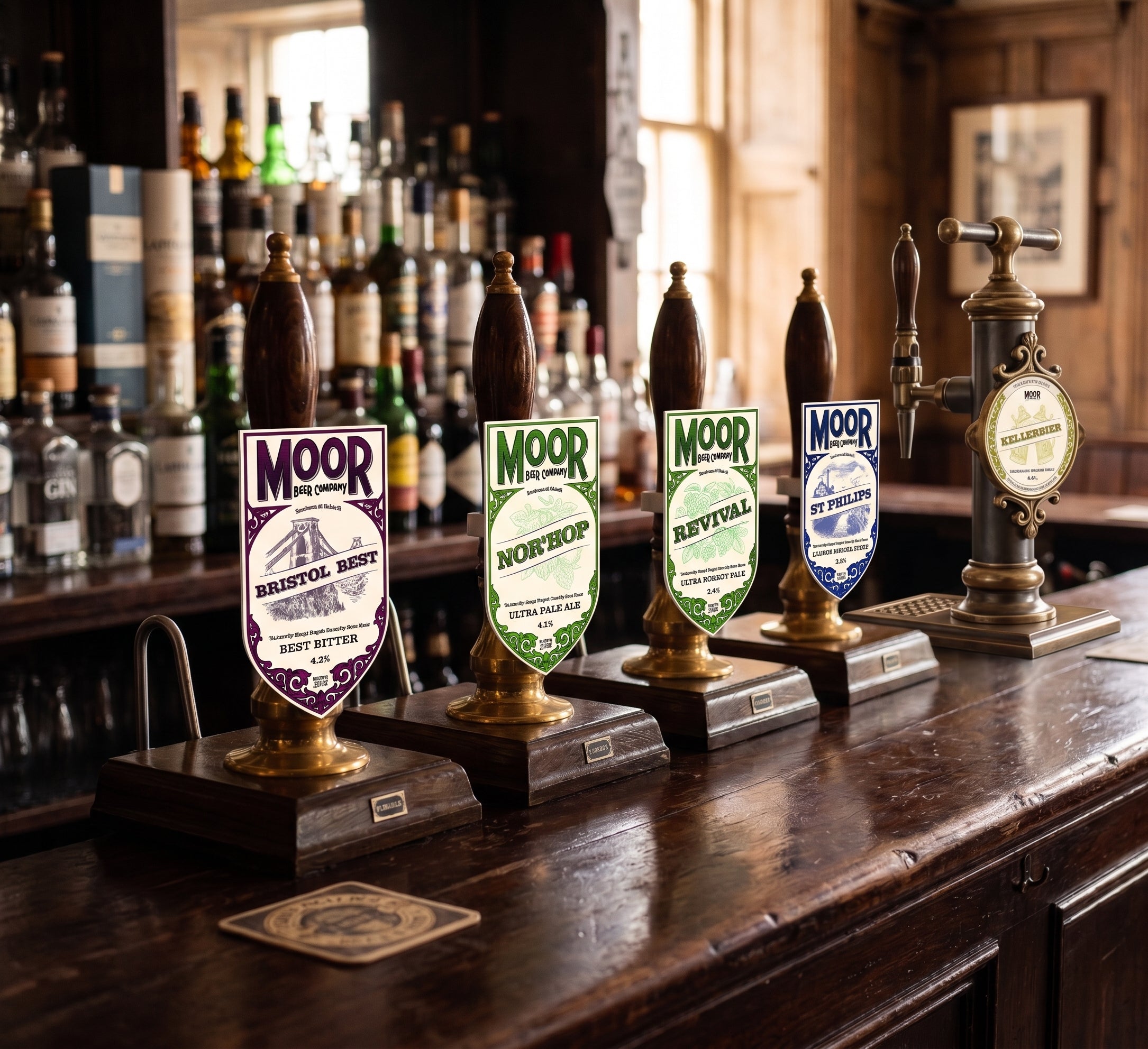 Moor Beer Co brewery and taproom in Bristol