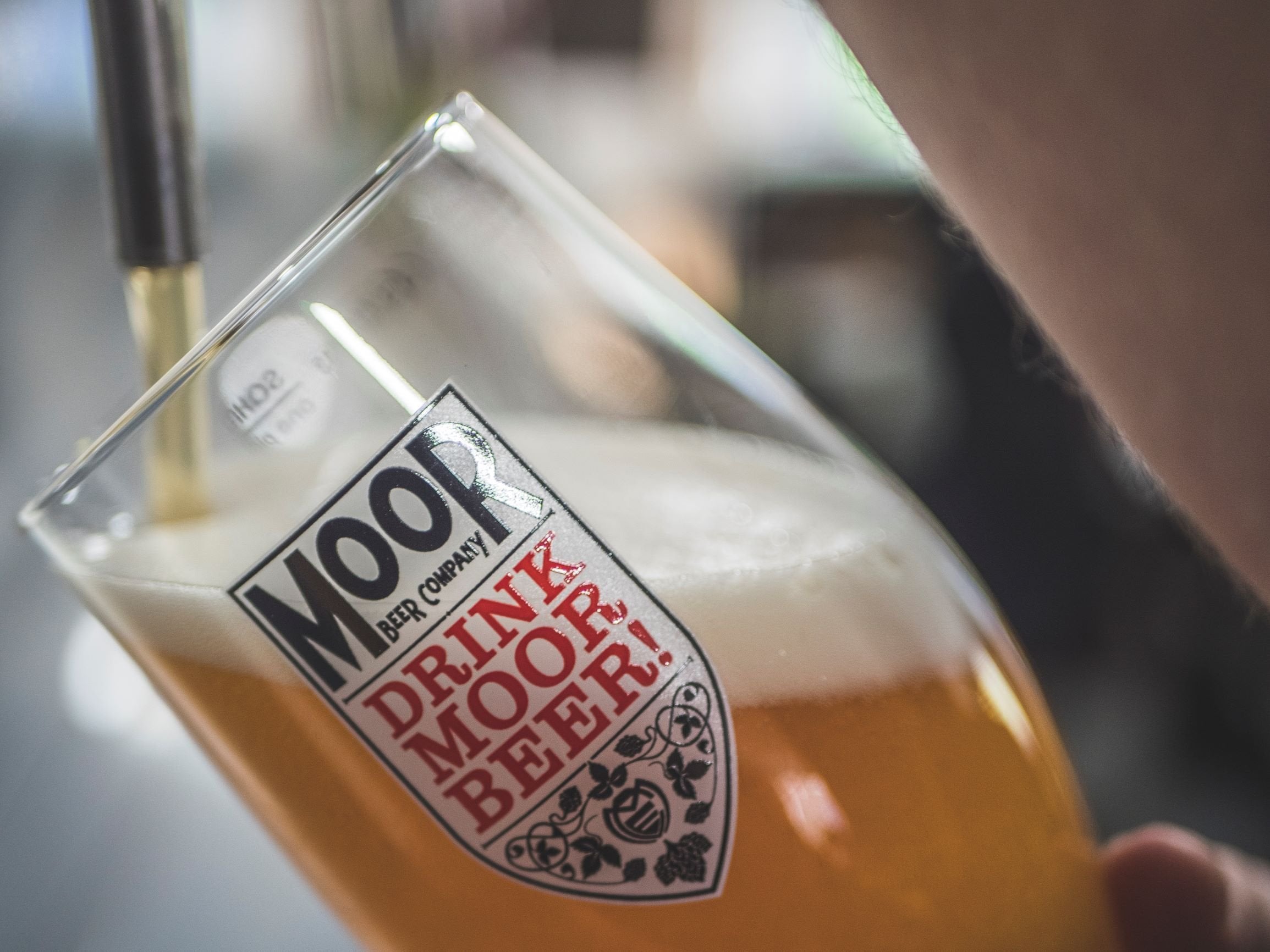 Moor Beer Co — unfiltered beer brewed in Bristol